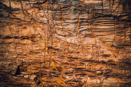 Structural stone rock as background