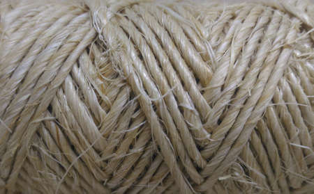 twine thread bright texture backgroundの写真素材