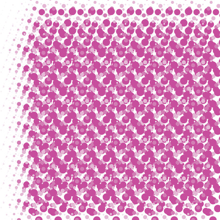 a pattern of pink circlesのイラスト素材