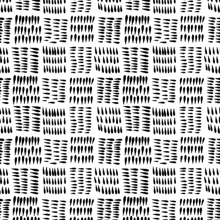 abstract background drop stroke hand drawn black and whiteのイラスト素材