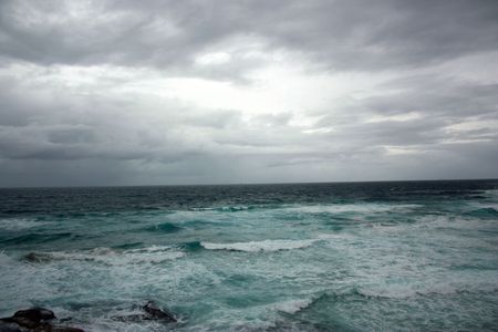 Dark seaの写真素材