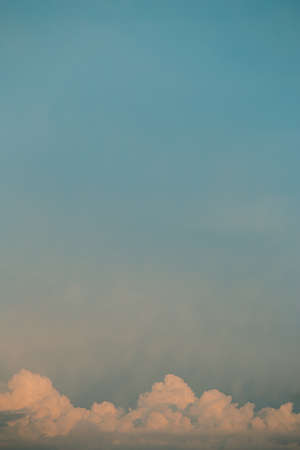 Background made of pastel tones cloudsの写真素材