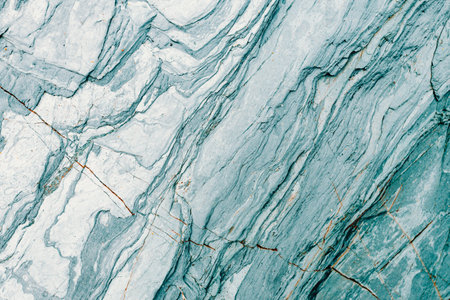 A blue stone sheet flat background with bright tones and wave pattern