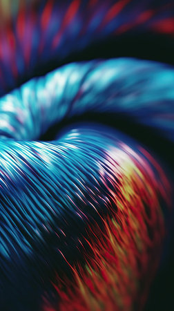 Neon color background in dark tones, copy space elegant electronic textの素材