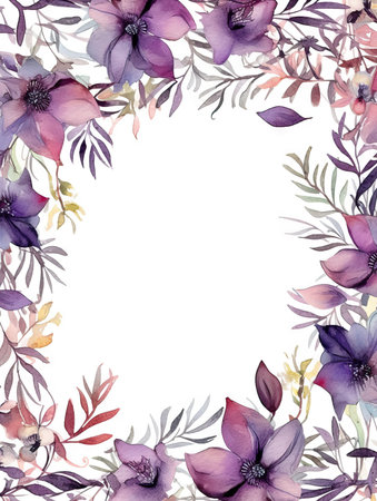 Greenery botanical mockup with copy space, boho styleの素材
