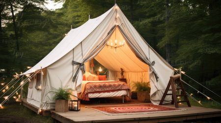 A cozy holiday house available for rent, perfect for a relaxing getawayの素材