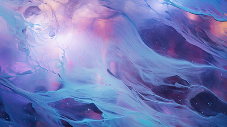 beautiful abstract colorful resin art background.epoxy iridescent wallpaper with colorful tonesの素材