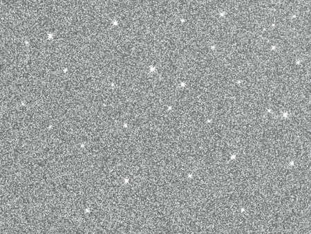 A Vector silver glitter background texture vector illustration isolated on plain backgroundのイラスト素材