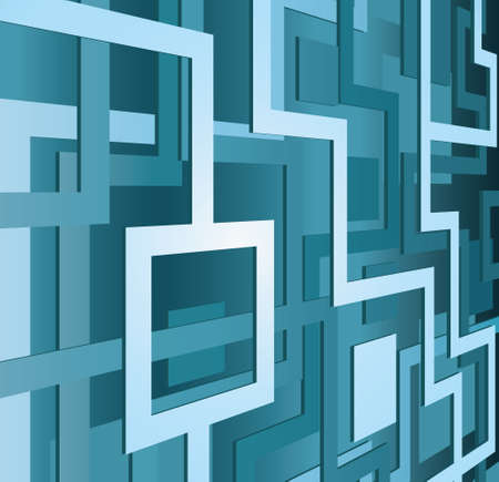 A retro styled tech background のイラスト素材