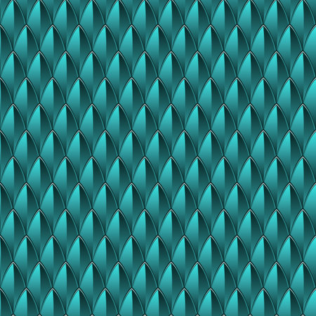 A blue or turquoise reptile scale textured background.のイラスト素材