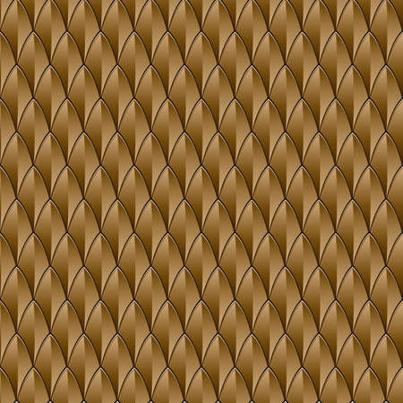 A bronze reptile skin textured background  Seamlessly Repeatable のイラスト素材