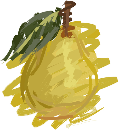 Art. Vector illustration of pearのイラスト素材