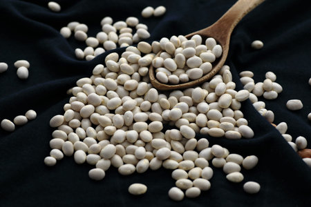 Dried vegetables, white beans