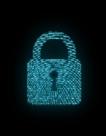 The digital lock with a fingerprint