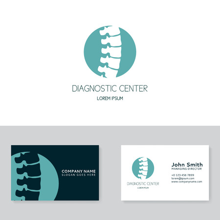 Spine diagnostic centerのイラスト素材