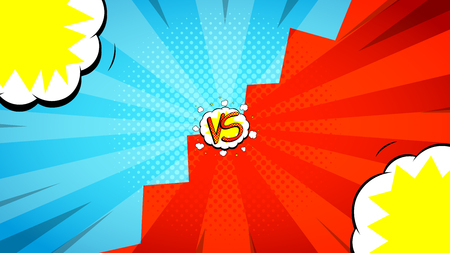 illustration with speech bubbles. Decorative backdrop with bomb explosive in pop art style.のイラスト素材