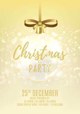 Elegant vector illustration with snow. Beautiful background with shining sparks. Design of invitation to night club.のイラスト素材