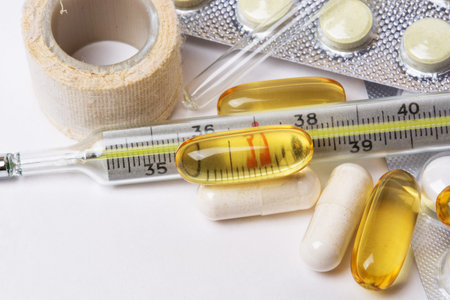 big set of drugs and pills