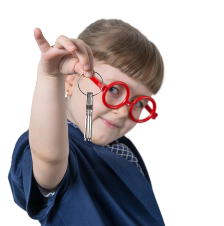 funny young real estate agentの写真素材