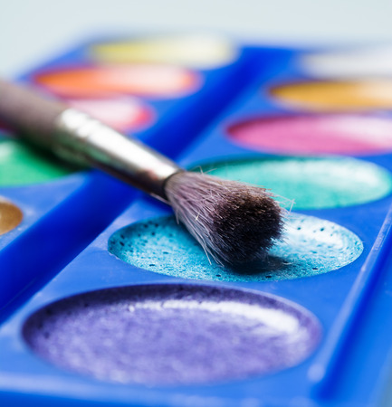 set of bright watercolorsの写真素材