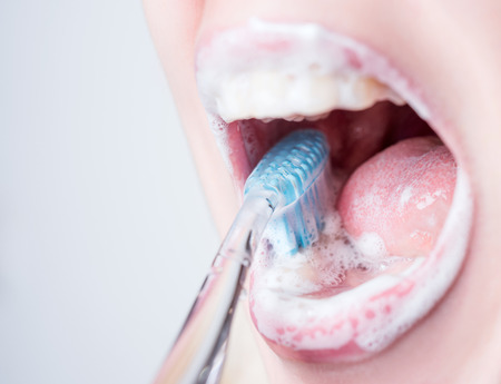 white women smileの写真素材