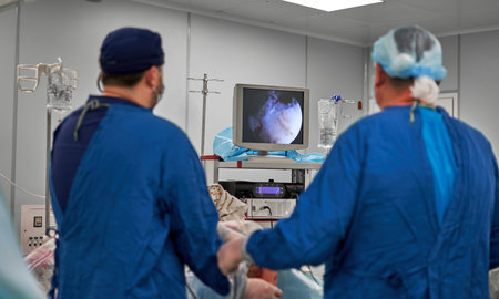 doctors working in the operating room