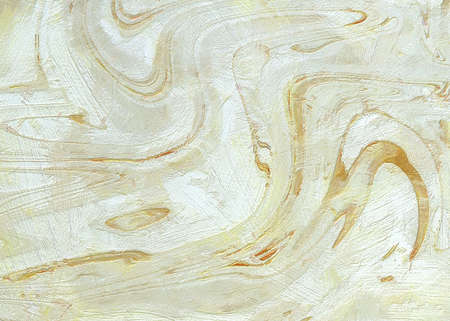 White and gold marble background. Marbling texture design. Abstract background. Stock. Oil painting style. Watercolor hand drawing. Good for wallpapers, posters, cards, invitations, websites.の写真素材