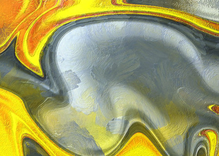 White and gold marble background. Marbling texture design. Abstract background. Stock. Oil painting...