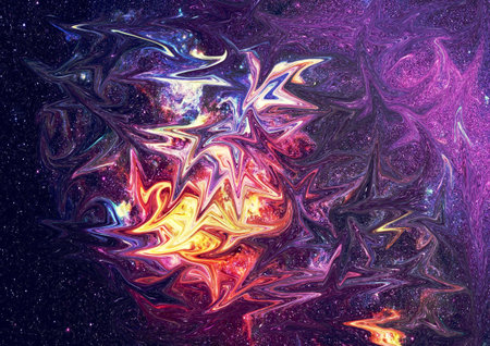 Abstract cosmic texture background. Art space wallpaper. Artistic psychedelic marble artwork....