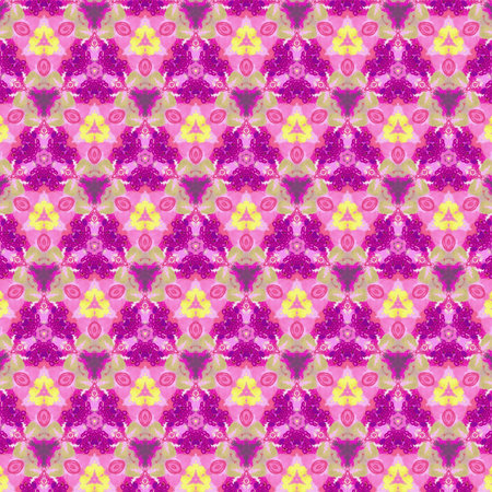 Fractal surreal art. Psychedelic fantasy artwork. Graphic painting design pattern. Template for printed production decor. Geometric fantastic wallpaper. Digital drawing.の写真素材