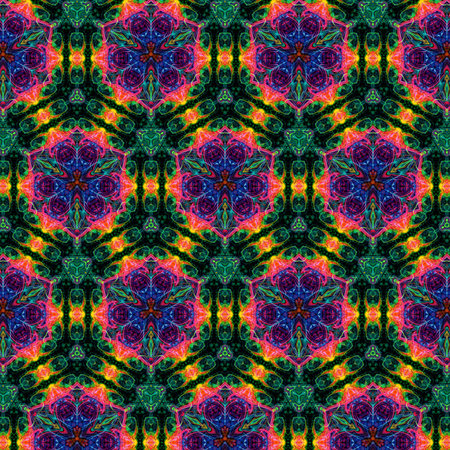 Abstract background. Fractal art. Creative design pattern. Template for decoration postcard, card or...