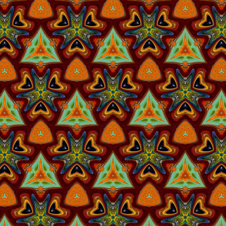 Graphic painting fractal art. Abstract design background. Wall print in big size. Fantastic artwork....