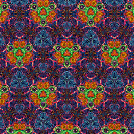 Graphic painting fractal art. Abstract design background. Wall print in big size. Fantastic artwork. Digital drawing. Surreal fantasy desktop wallpaper.の写真素材