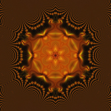 Surreal graphic fractal background. Creative design elements artwork. Digital modern art. Big size print pattern. Multicolored fantasy abstraction. Template for decor unusual production.の写真素材