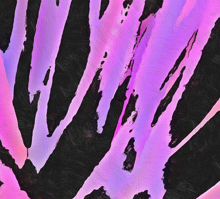 Abstract painting, Wall art, Canvas print, Oil paint, Modern drawing, Textured brushstrokes, Contemporary impressionism style, Warm fancy colors, Psychedelic design pattern, surreal fine artの写真素材