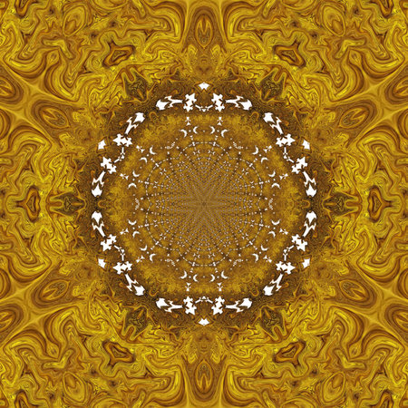 Fractal background. Abstract design pattern. Multicolored mixed painting art. Template for creative...
