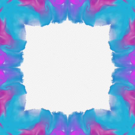 Fractal background. Abstract design pattern. Multicolored mixed painting art. Template for creative products creating. Acrylic style texture. Surreal watercolor artwork. Fantasy wallpaper.の写真素材