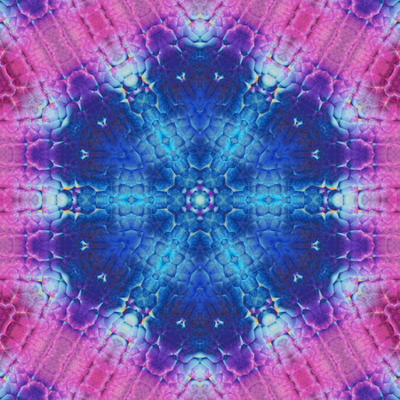 Fractal background. Abstract design pattern. Multicolored mixed painting art. Template for creative...