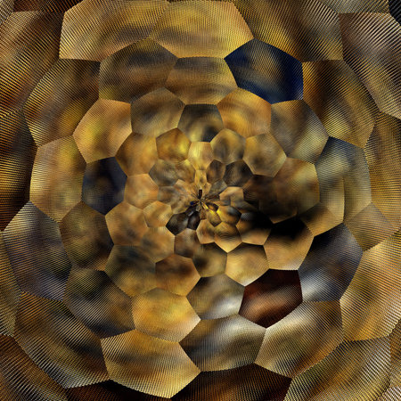 Fractal background. Abstract design pattern. Multicolored mixed painting art. Template for creative...