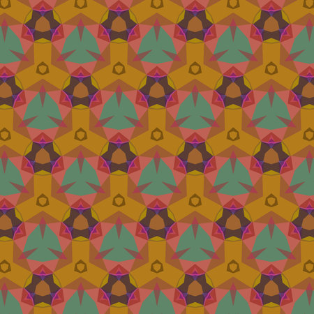 Geometric fractal conceptual graphic art. Pattern for design creative cover, web banner, cards or...