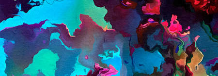 Modern painting wall art decor. Abstract drawing background. Design artwork. Brush strokes on canvas. Artistic pattern. Creative fashion print. Good as psychedelic poster. Surreal graphic abstraction.の写真素材