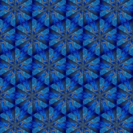 Fractal conceptual art. Abstract design pattern artwork. Graphic painting in modern style. Creative...