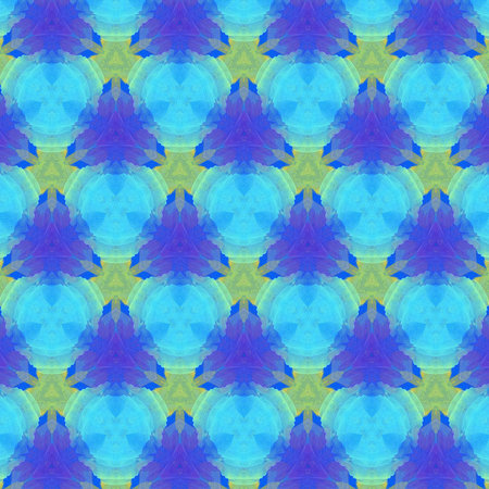 Fractal conceptual art. Abstract design pattern artwork. Graphic painting in modern style. Creative...