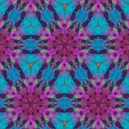 Fractal conceptual art. Abstract design pattern artwork. Graphic painting in modern style. Creative...