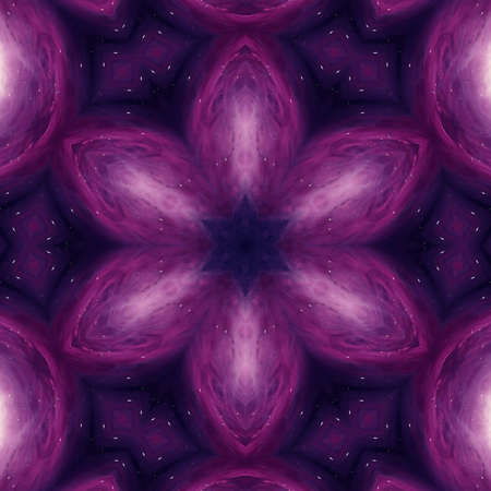 Purple graphic watercolor art. Cosmic fantasy background. Fractal pattern in deep space colors. Digital painting abstraction in high resolution. Stock. Creative design.の写真素材