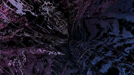 Abstract galaxy watercolor background. Colorful cosmic texture. Oil painting impressionism style.の写真素材