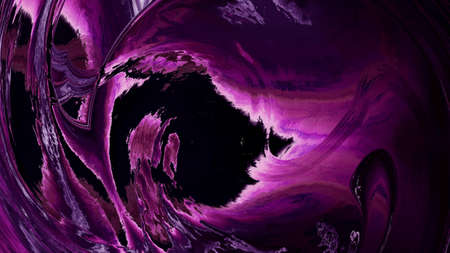 Abstract galaxy watercolor background. Colorful cosmic texture. Oil painting impressionism style.の写真素材