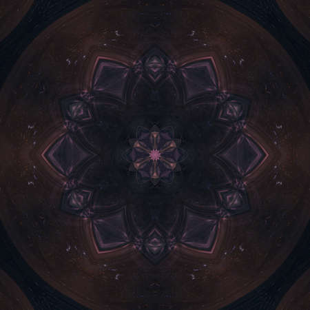 Fractal cosmic art. Graphic watercolor purple background. Galaxy cosmos design pattern for creative production. Glow artistic backdrop. Liquid digital oil painting. Good as texture or banner template.の写真素材