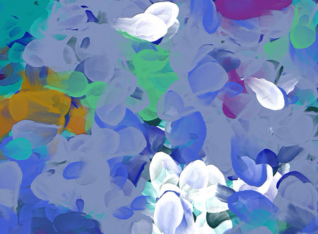 Modern painting wall art decor. Abstract drawing background. Design artwork. Brush strokes on...