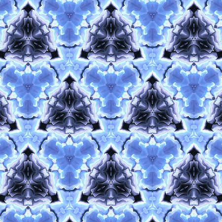 Fractal art. Abstract background. Visionary surreal artwork. Mixed media. Graphic design. Unique pattern. Digital watercolor style.の写真素材